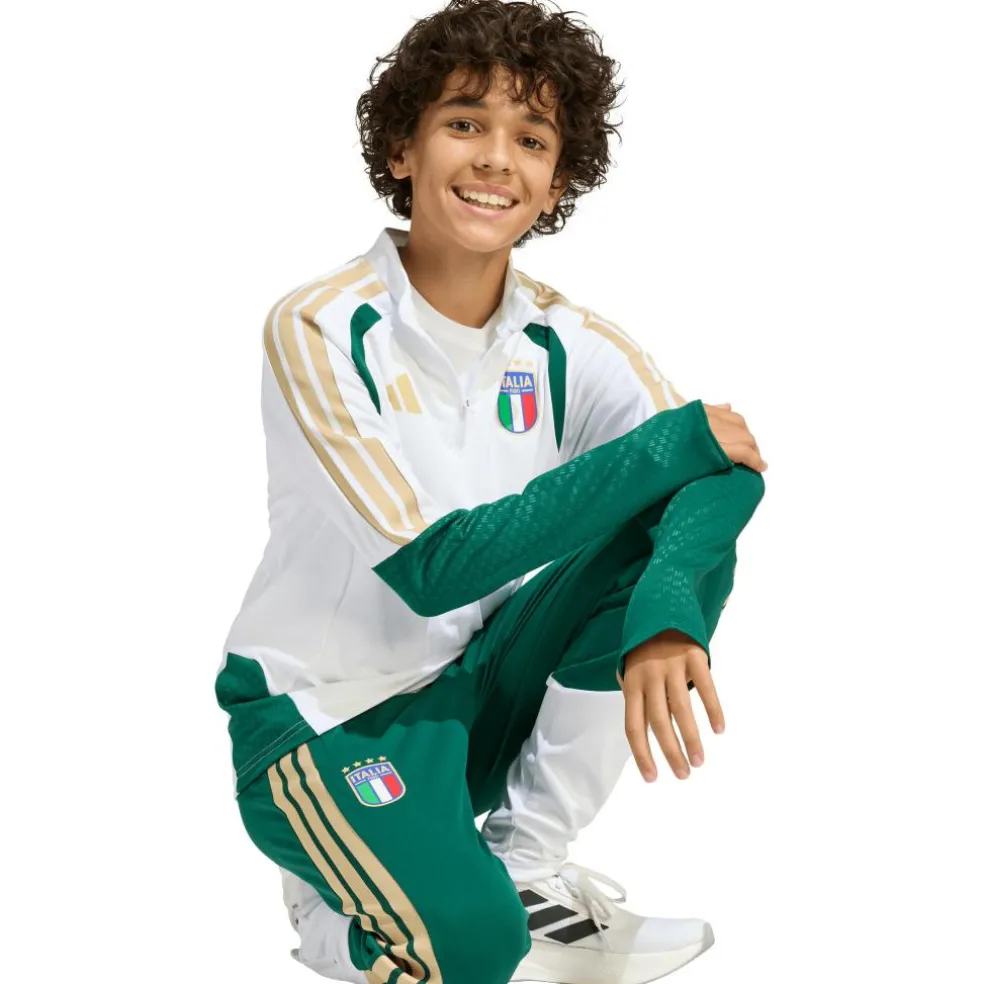Adidas Italië 26 Tiro trainingsbroek junior collegiate green