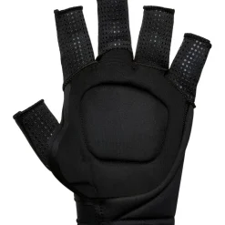 Adidas OD hockeyhandschoen black lucid lemon