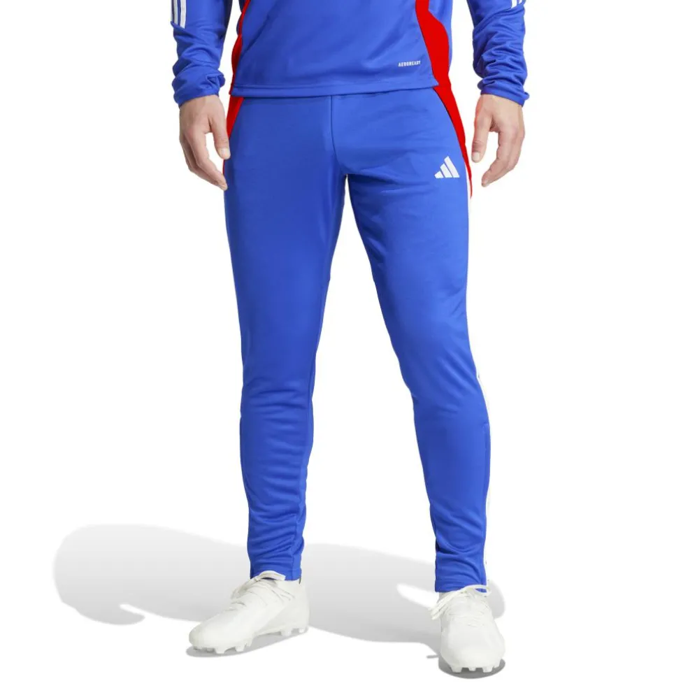 Adidas Tiro trainingsbroek heren 24 lucid blue app solar red white
