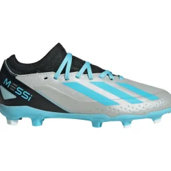 Adidas X Crazyfast Messi.3 FG voetbalschoenen junior silver metallic blish blue core black