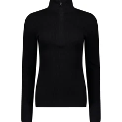 Airforce Ruby Ribbed skipully dames true black white