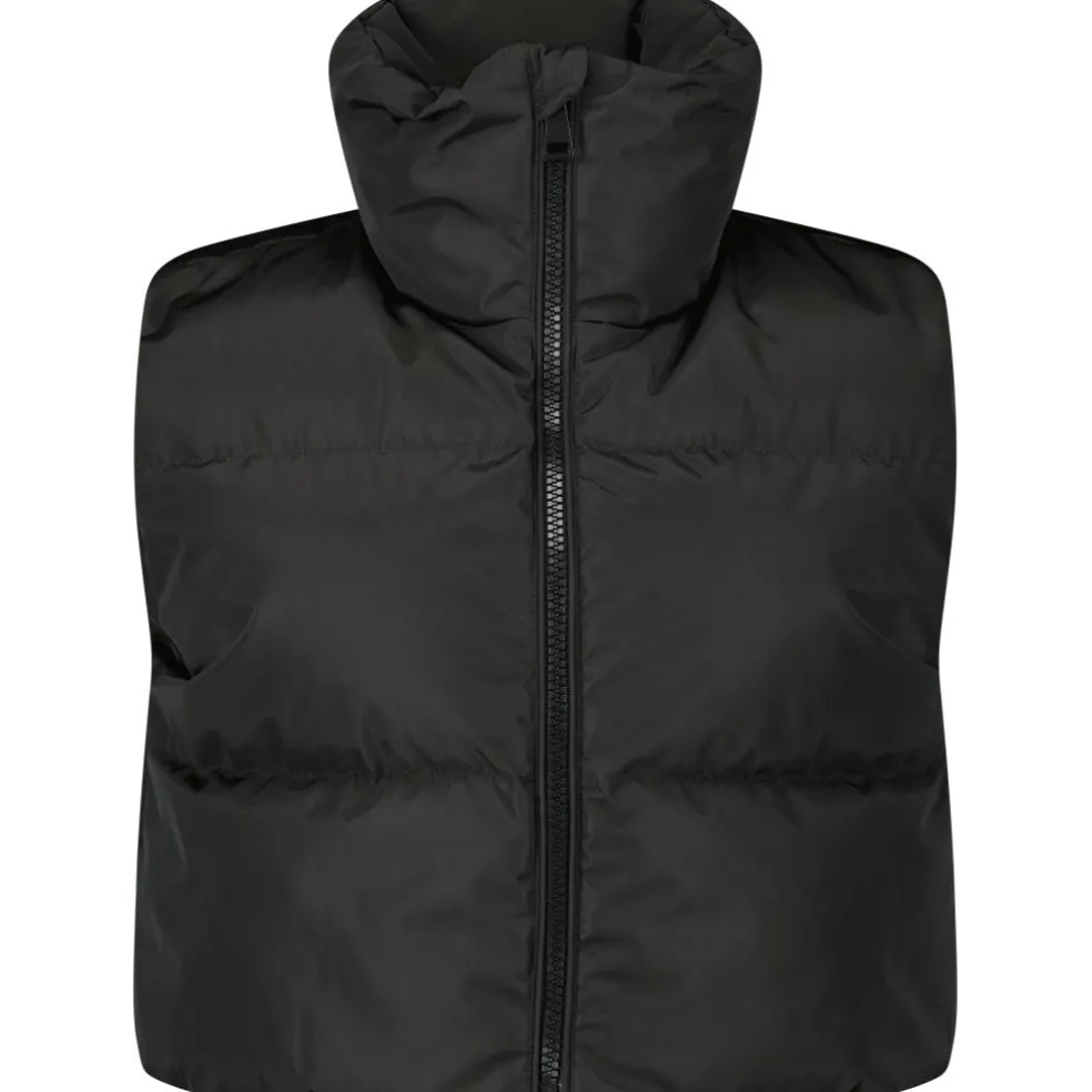 Airforce TTT Cropped bodywarmer dames true black