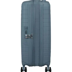 American Tourister  Fastforward Spinner 55 koffer steel blue