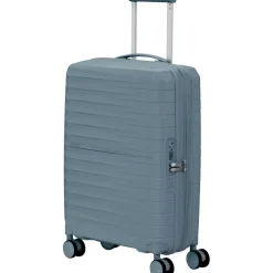 American Tourister  Fastforward Spinner 55 koffer steel blue