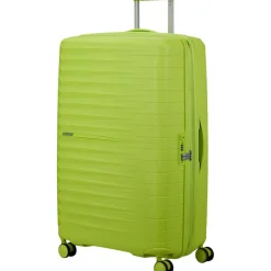 American Tourister  Fastforward Spinner 78 koffer neon lime