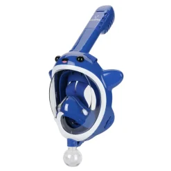 Atlantis Full Face Whale snorkelmasker junior blue