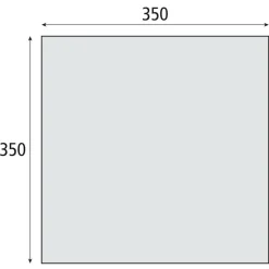 Bardani Quick Shelter 350 Air partytent 350 x 350 cm grey