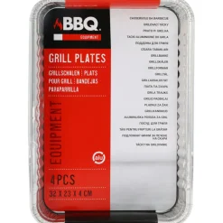 BBQ Aluminium schalen 4 stuks