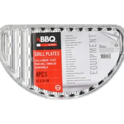 BBQ Grillschaal halve maan 4 stuks