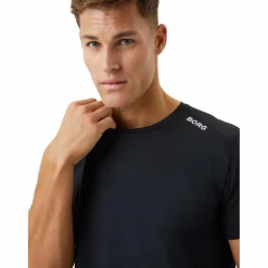 Björn Borg  Borg Athletic shirt heren black beauty