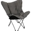 Bo-Camp Grainger L vlinderstoel grey