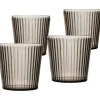 Bo-Camp Nomad drinkglas 400 ml grey 4-pack