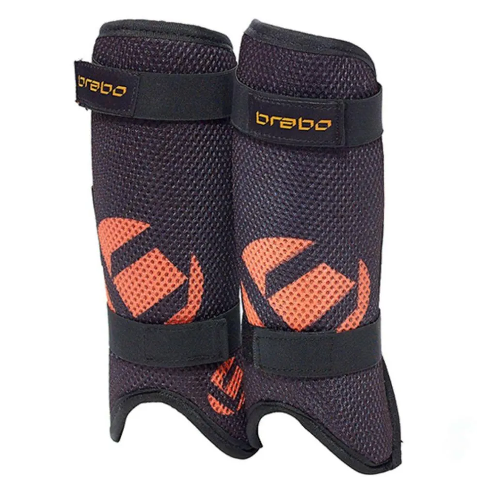 Brabo F3 scheenbeschermers junior black orange