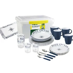 Brunner All Inclusive campingservies blue ocean 36-delig