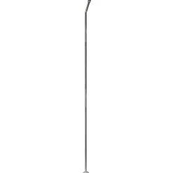 Campking Aandrukstang gebogen staal 25 / 22 mm 170 - 250 cm