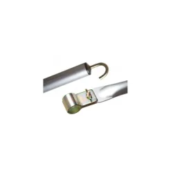 Campking Daksteun gebogen staal 22 / 19 mm 110 - 180 cm
