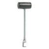 Campking Hamer met ijzeren steel