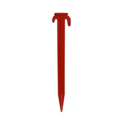 Campking Kunststof tentharing 20 cm per 6 stuks