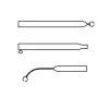 Campking Spanstok gebogen aluminium 25 / 22 mm 210 - 275 cm