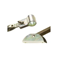 Campking Stormstok met voet staal 22 / 19 mm 170 - 250 cm