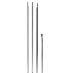 Campking Verandastang 3-delig staal 22 - 25 mm 170 - 340 cm