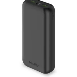 Celly 10.000 Mah powerbank zwart