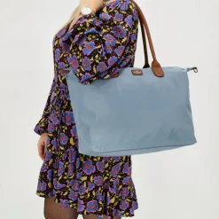 Charm London  Buckingham 15,6 inch laptop schoudertas steelblue