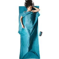 Cocoon Insect Shield TravelSheet Egyptisch katoenen laken  lakenzak laguna blue