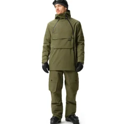 ColourWear Foil anorak winterjas heren dark olive
