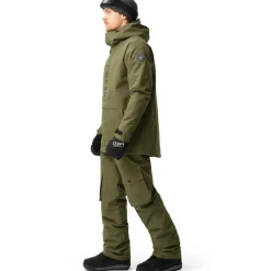 ColourWear Signature anorak winterjas heren dark olive