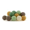 Cotton Ball Lights  Outdoor lichtsnoer glamping forest