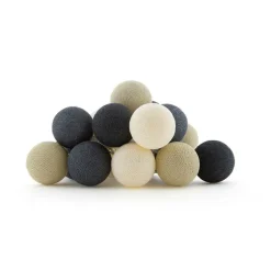 Cotton Ball Lights  Outdoor lichtsnoer glamping cashmere