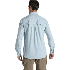 Craghoppers NosiLife Adventure III overhemd heren niagra blue