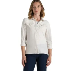Craghoppers NosiLife Pro V blouse dames sea salt