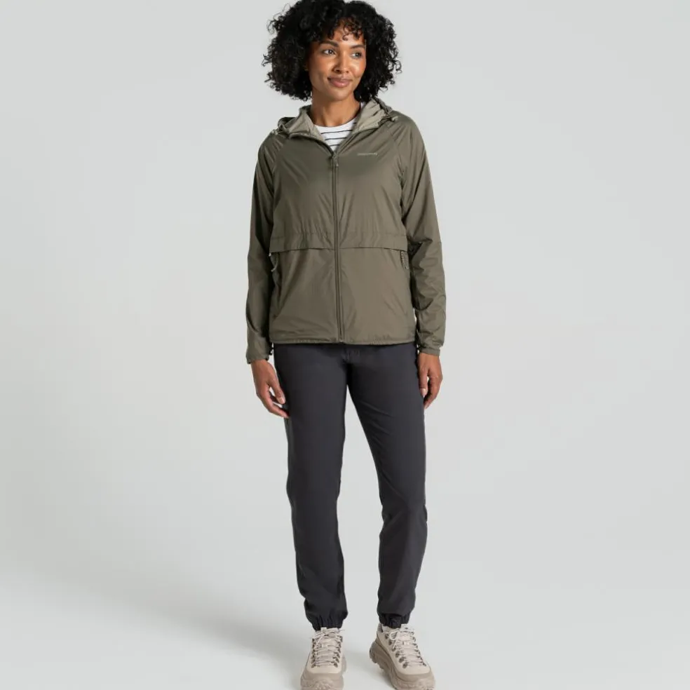 Craghoppers NosiLife Rosa Reversible outdoor jack dames wild olive