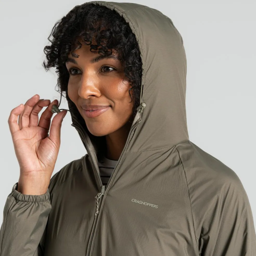 Craghoppers NosiLife Rosa Reversible outdoor jack dames wild olive