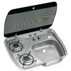 Dometic HSG 2445 kook-spoelcombinatie rechts