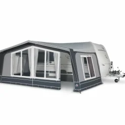 Doréma Diamond 240 voortent 25 mm stalen frame antraciet