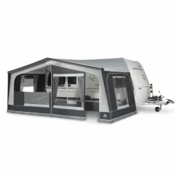 Doréma Monza XL300 voortent 25 mm stalen frame antraciet