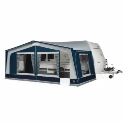 Doréma Monza XL270 voortent 25 mm stalen frame blauw