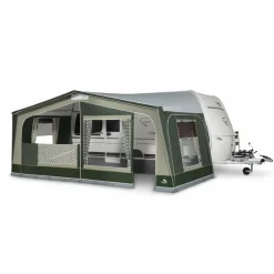 Doréma Monza XL270 voortent 25 mm stalen frame groen