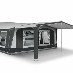 Doréma Palma voortentluifel 25 mm aluminium frame  antraciet