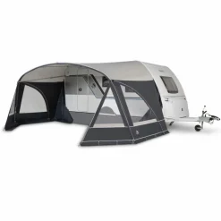 Doréma Porto voortentluifel 28 mm aluminium frame  antraciet grijs