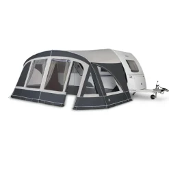 Doréma Porto voortentluifel 28 mm stalen frame antraciet grijs