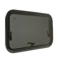 DWS Camping  Klapraam getint inclusief combihor wit 700 x 350  mm