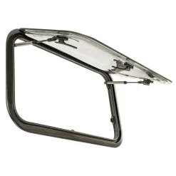 DWS Camping  Klapraam getint inclusief combihor wit 700 x 350  mm