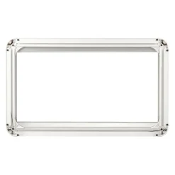 DWS Camping  Klapraam getint inclusief combihor wit 900 x 450  mm