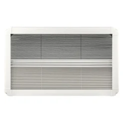 DWS Camping  Klapraam getint inclusief combihor wit 900 x 450  mm