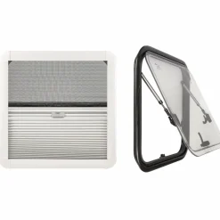 DWS Camping  Klapraam transparant inclusief combihor wit 500 x  500 mm