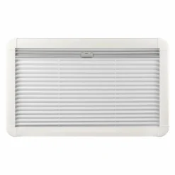 DWS Camping  Klapraam transparant inclusief combihor wit 1200 x 500 mm